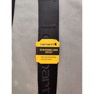 Men's Carhartt Nylon Webbing Ladder Lock Belt Black
